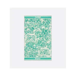 "Toile de Jouy Sauvage Dioriviera" beach towel