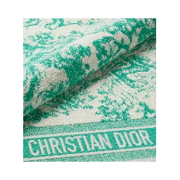 "Toile de Jouy Sauvage Dioriviera" beach towel