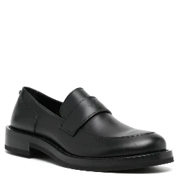 Leather loafers