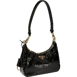 Re-Nylon sequinned mini bag