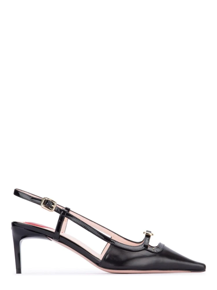 "Viv Canard" slingback pumps