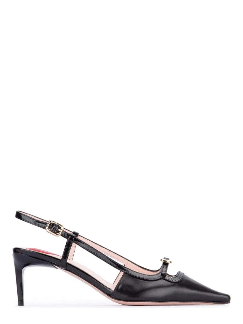 "Viv Canard" slingback pumps