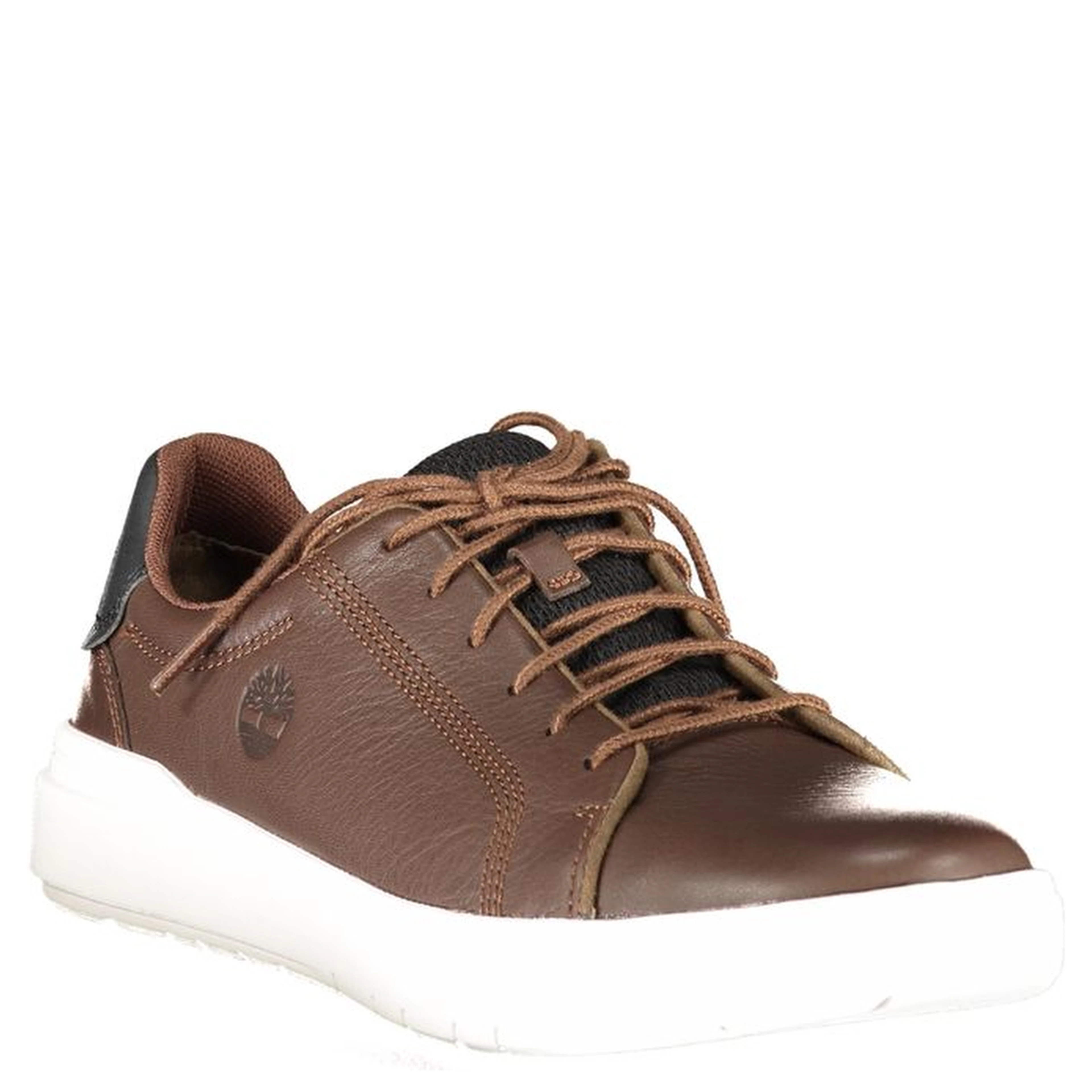 Brown Leather Men Sneaker