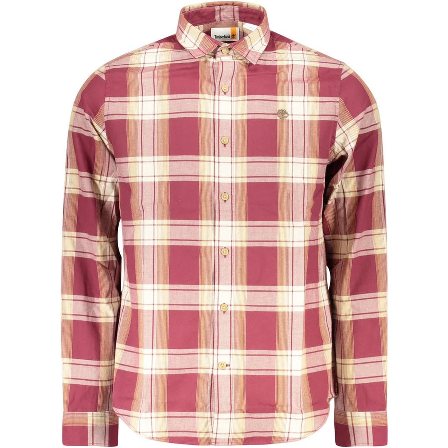 Red Cotton Men Shirt