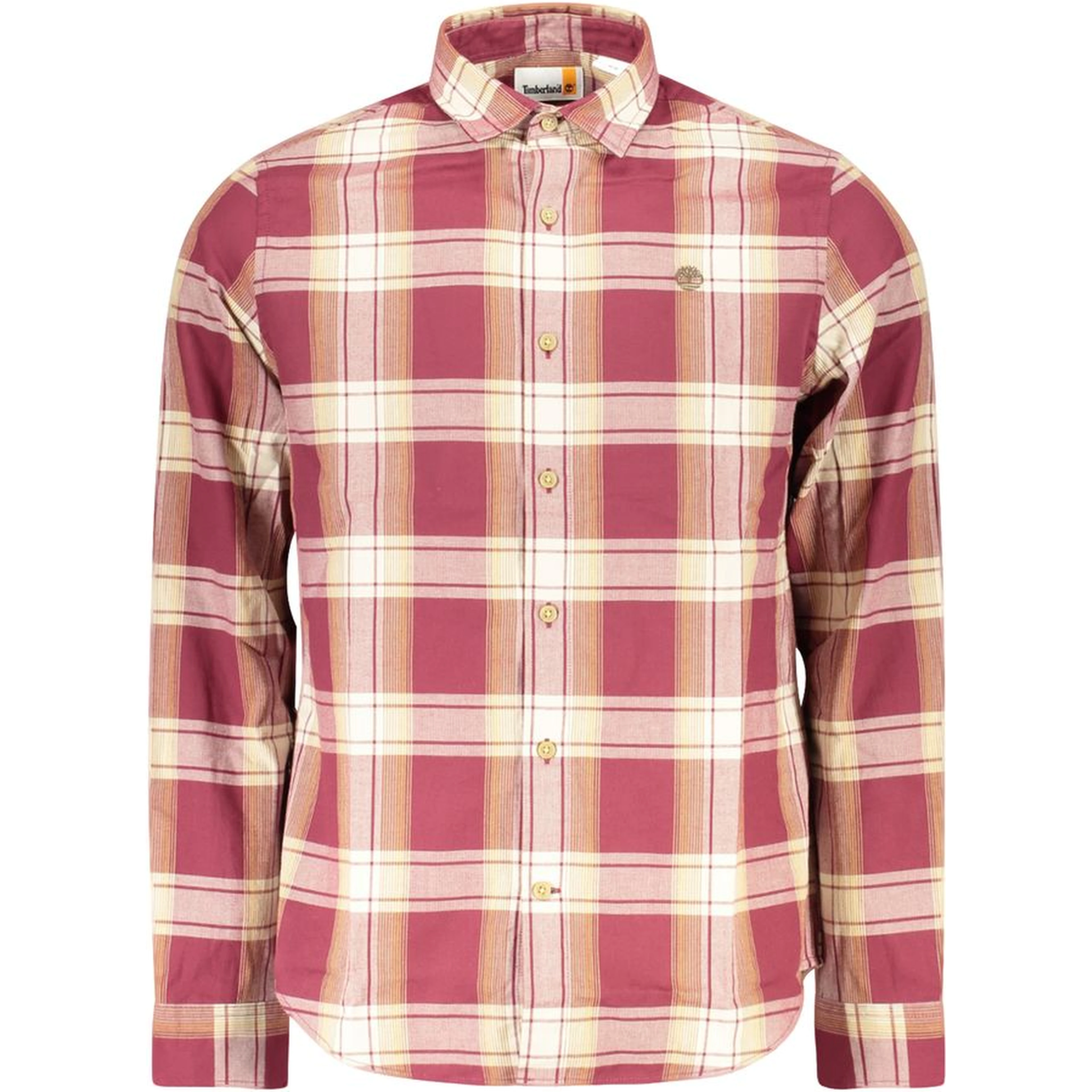 Red Cotton Men Shirt