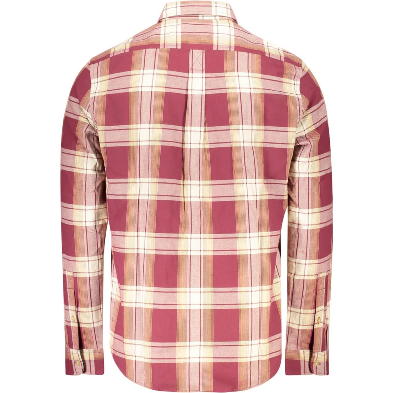 Red Cotton Men Shirt