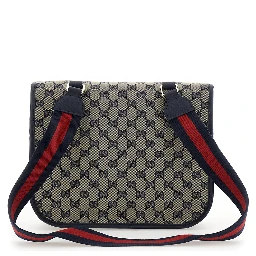 Multicolor Crossbody Bag with GG Canvas in Cotton Blend Boy