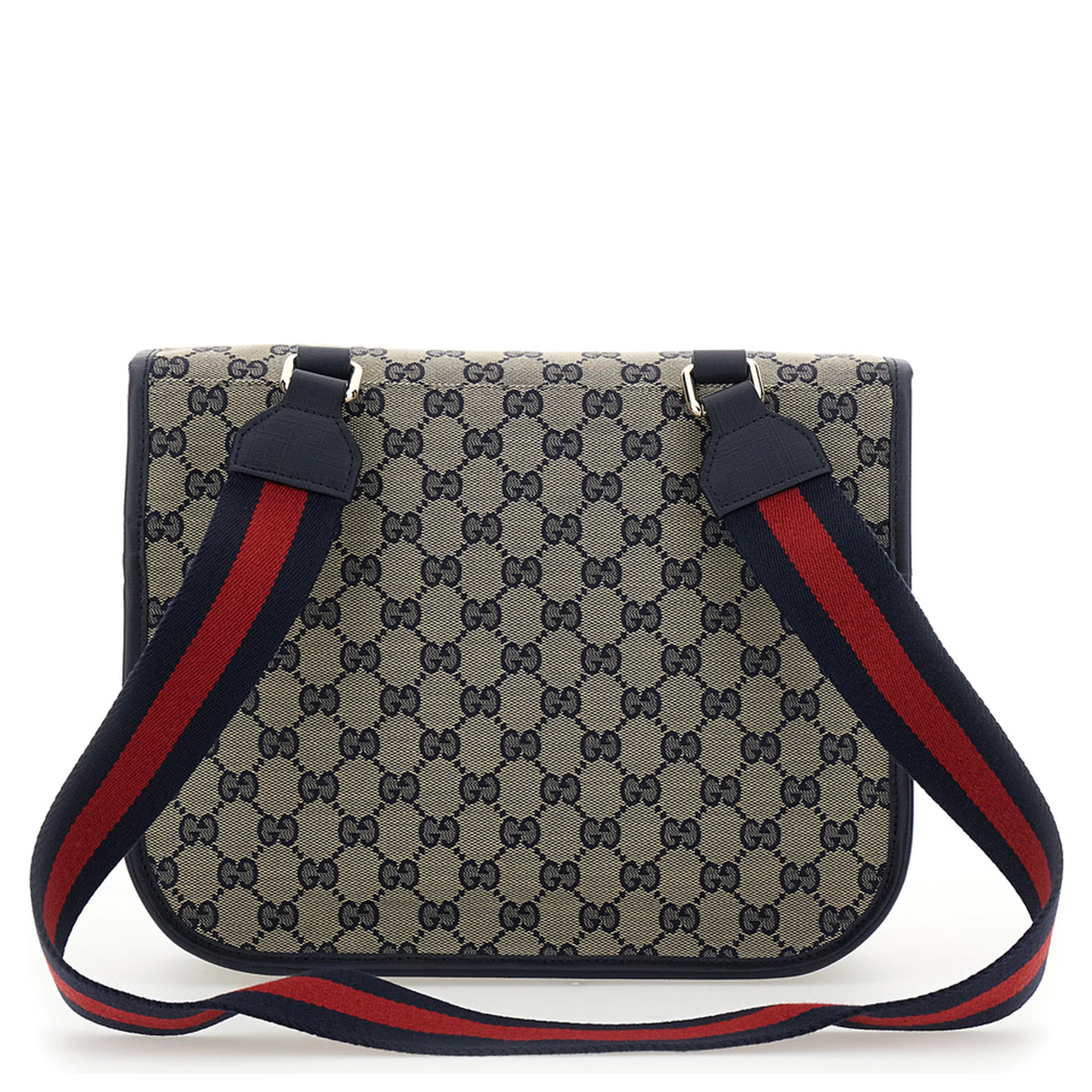 Multicolor Crossbody Bag with GG Canvas in Cotton Blend Boy