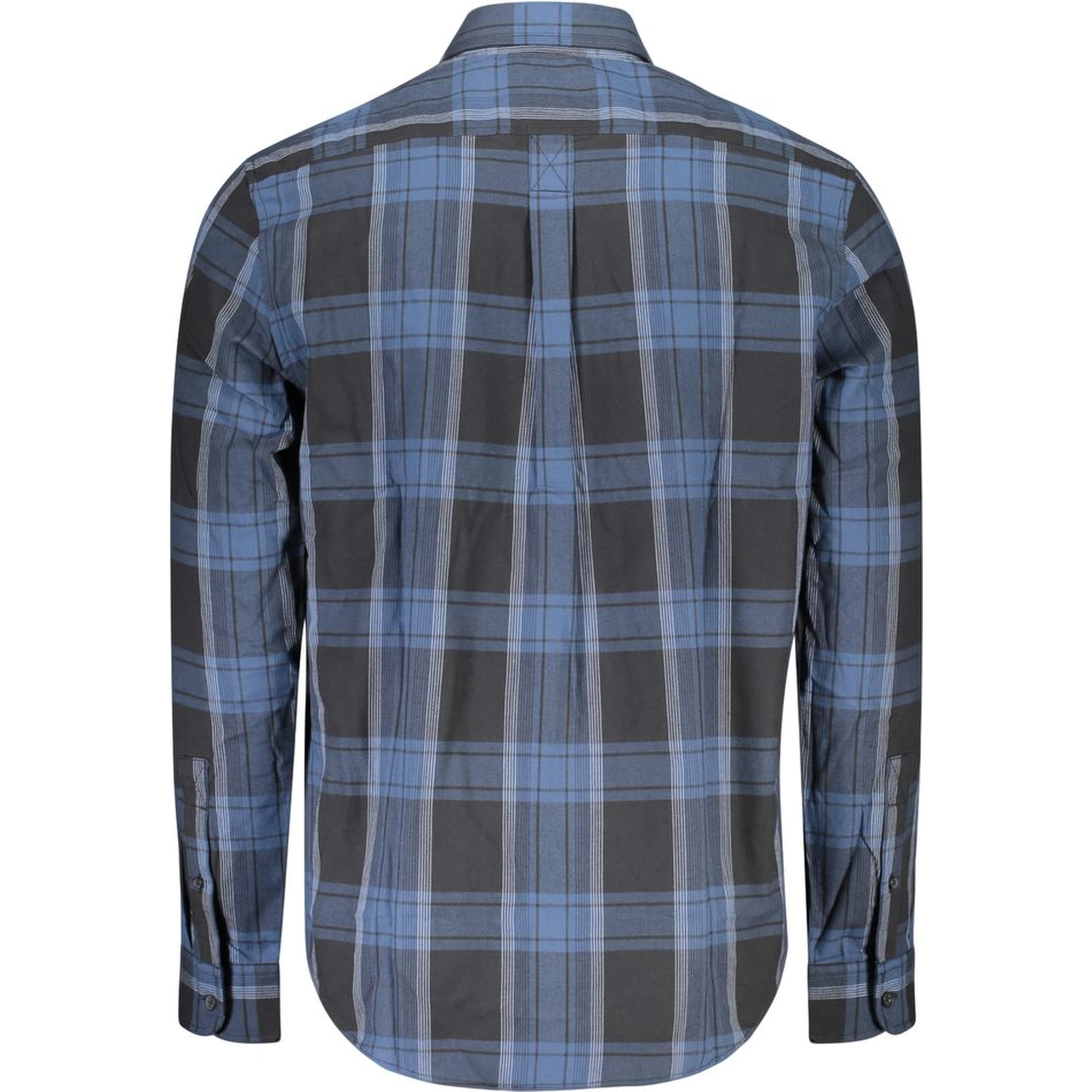 Blue Cotton Men Shirt