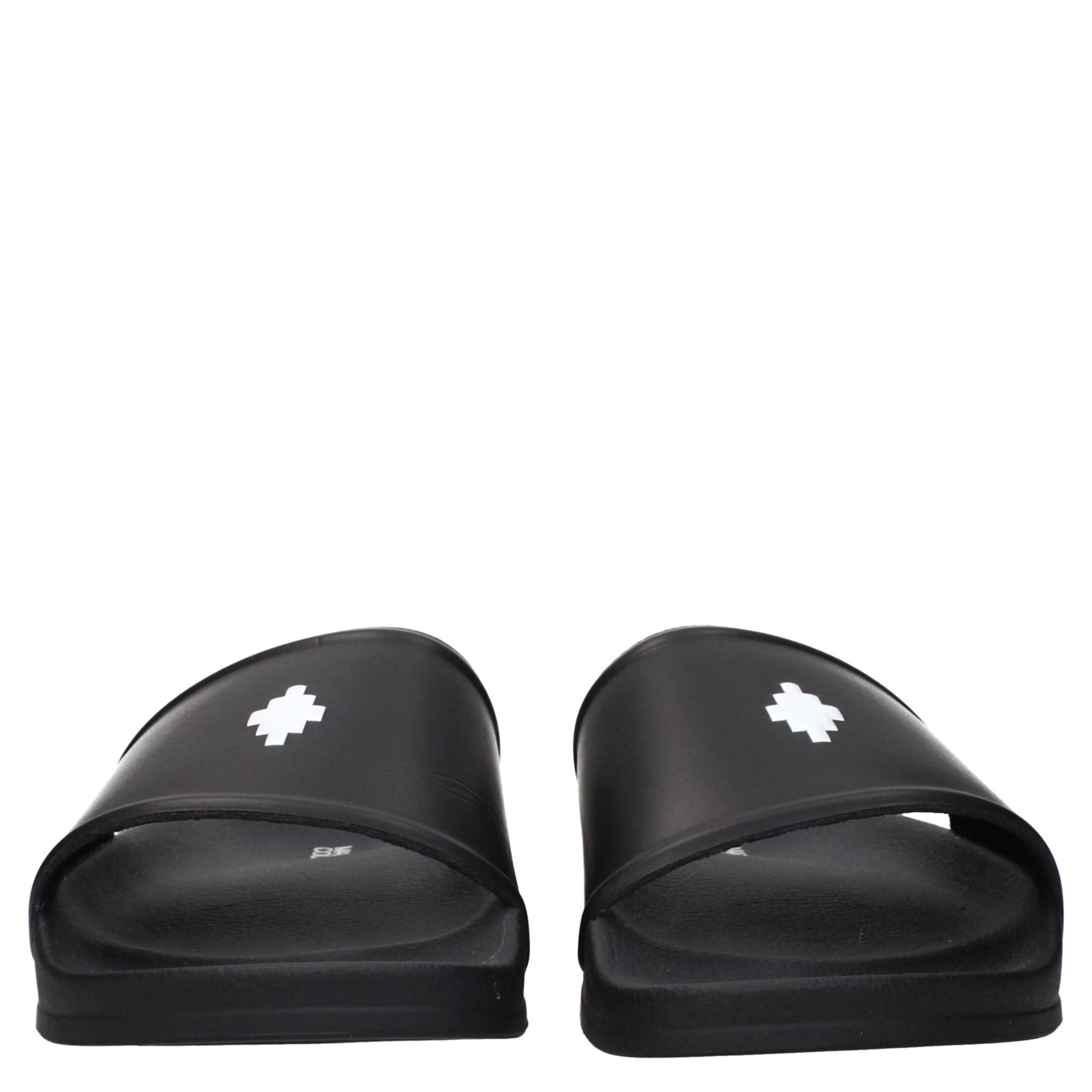 Black Cotton Slippers