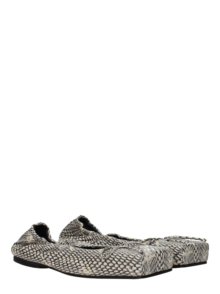 Beige Leather Ballet Flats alternative