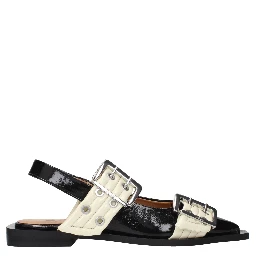 Black Polyethylene Sandals