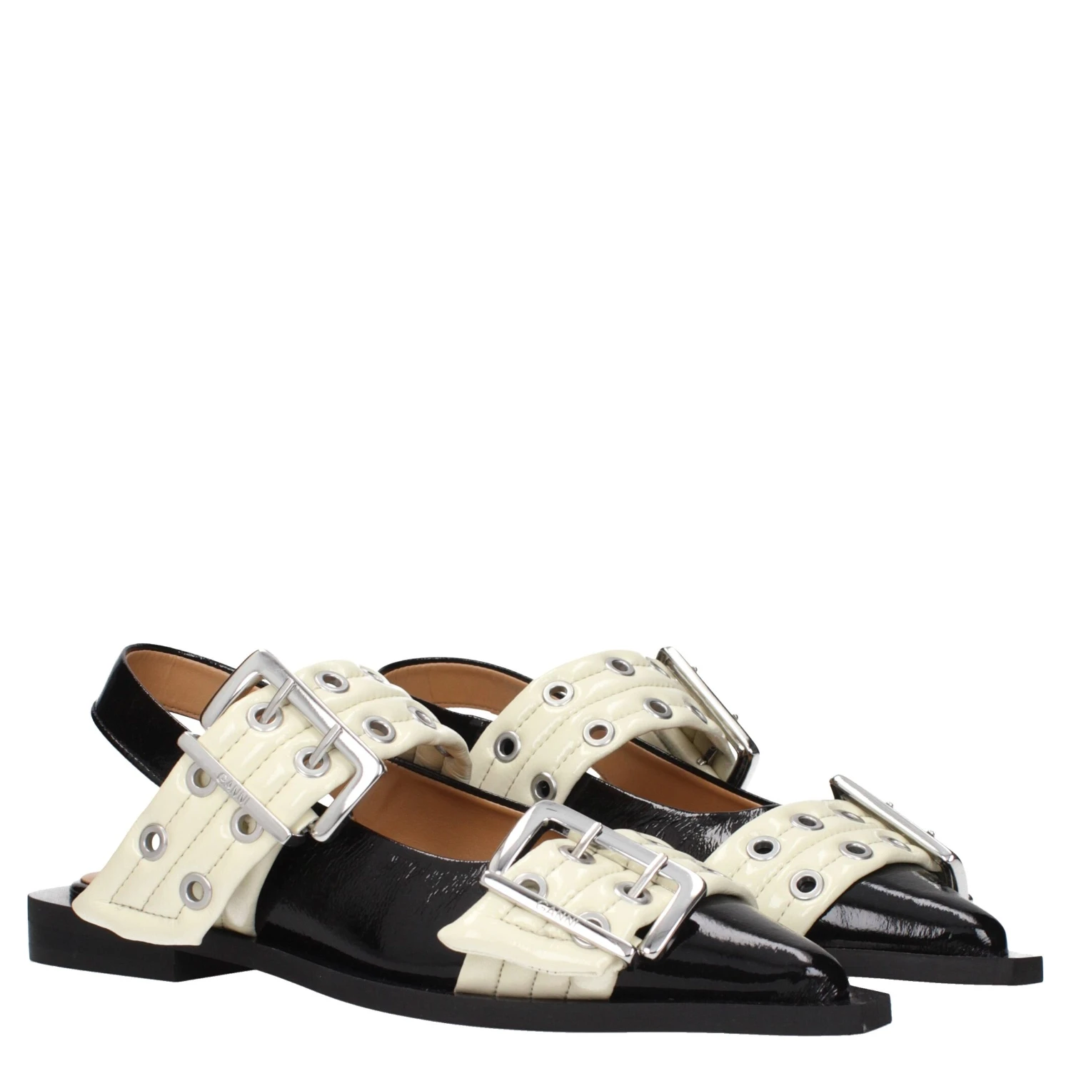 Black Polyethylene Sandals