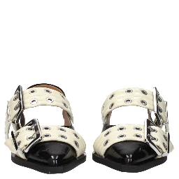 Black Polyethylene Sandals