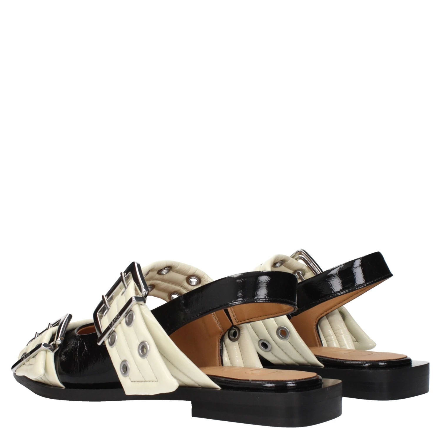Black Polyethylene Sandals