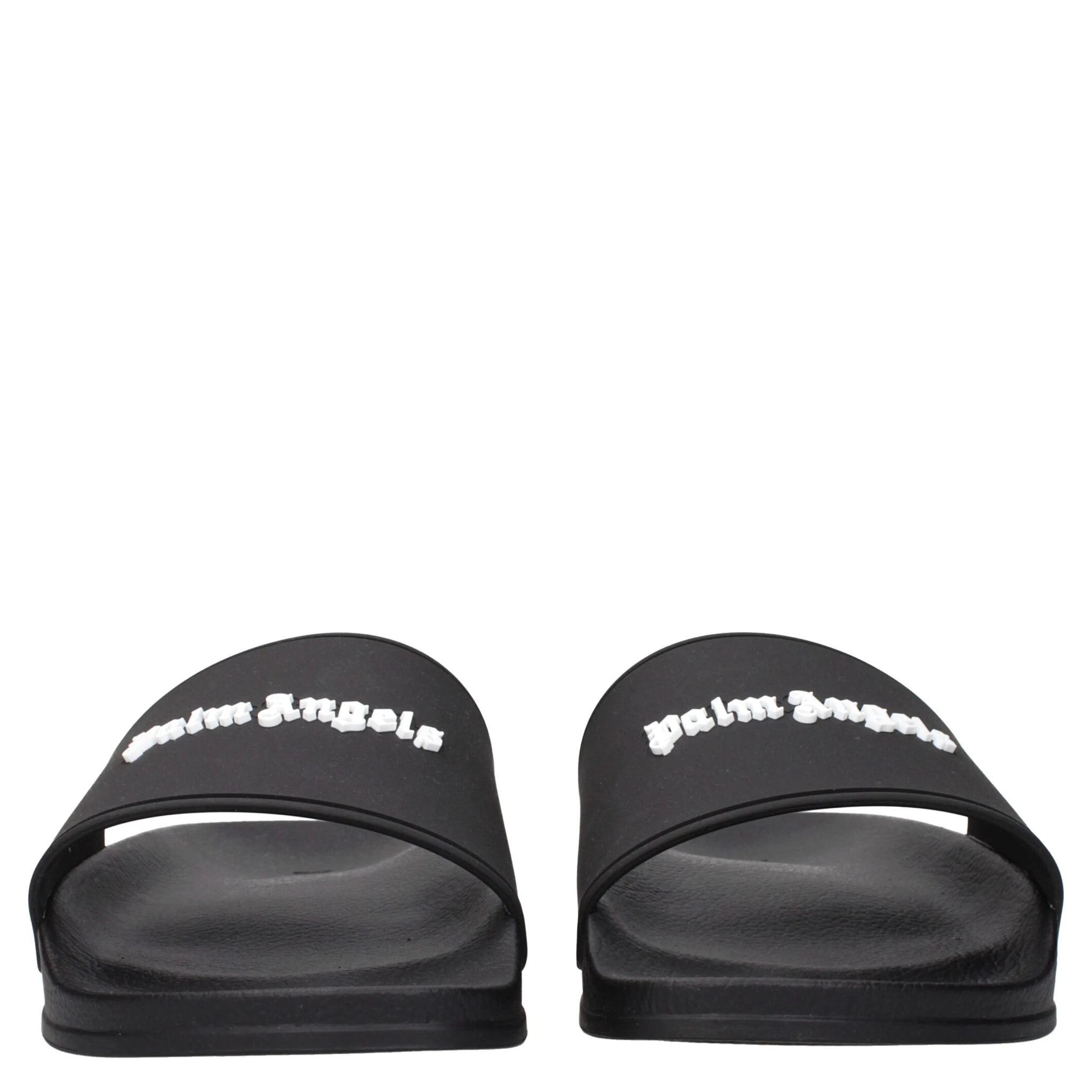 Black Cotton Slippers
