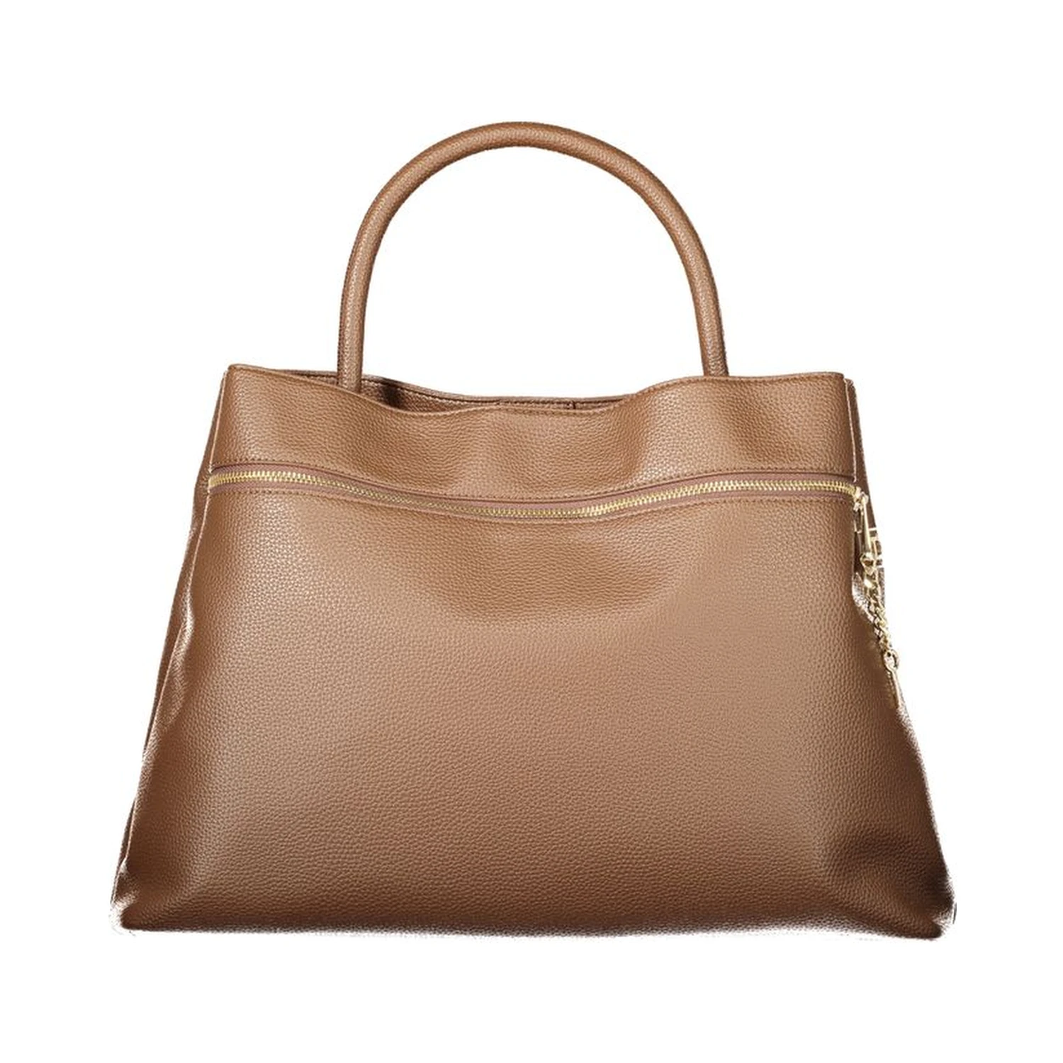 Brown Polyethylene Women Handbag