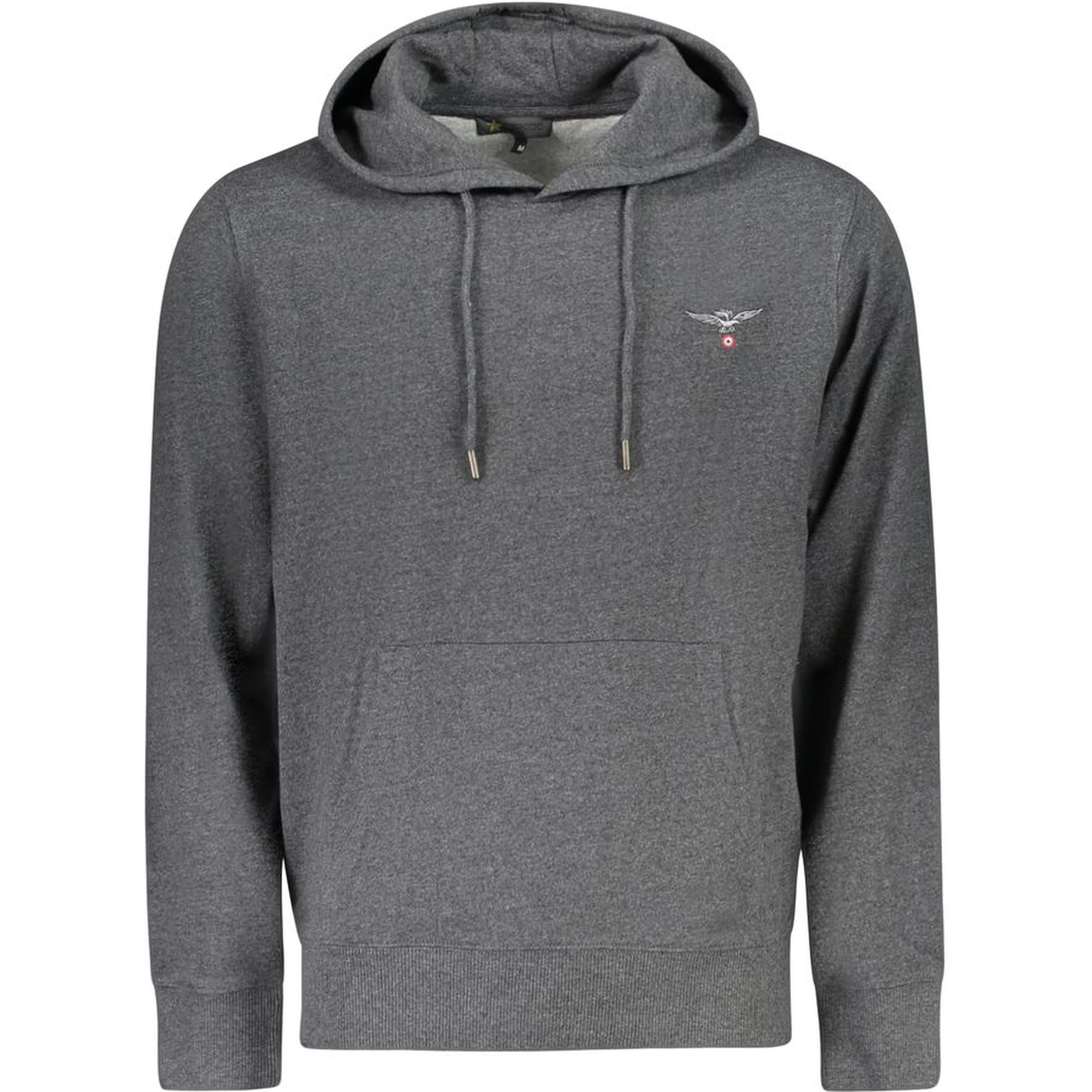 Gray Recycled Cotton Men Sweater
