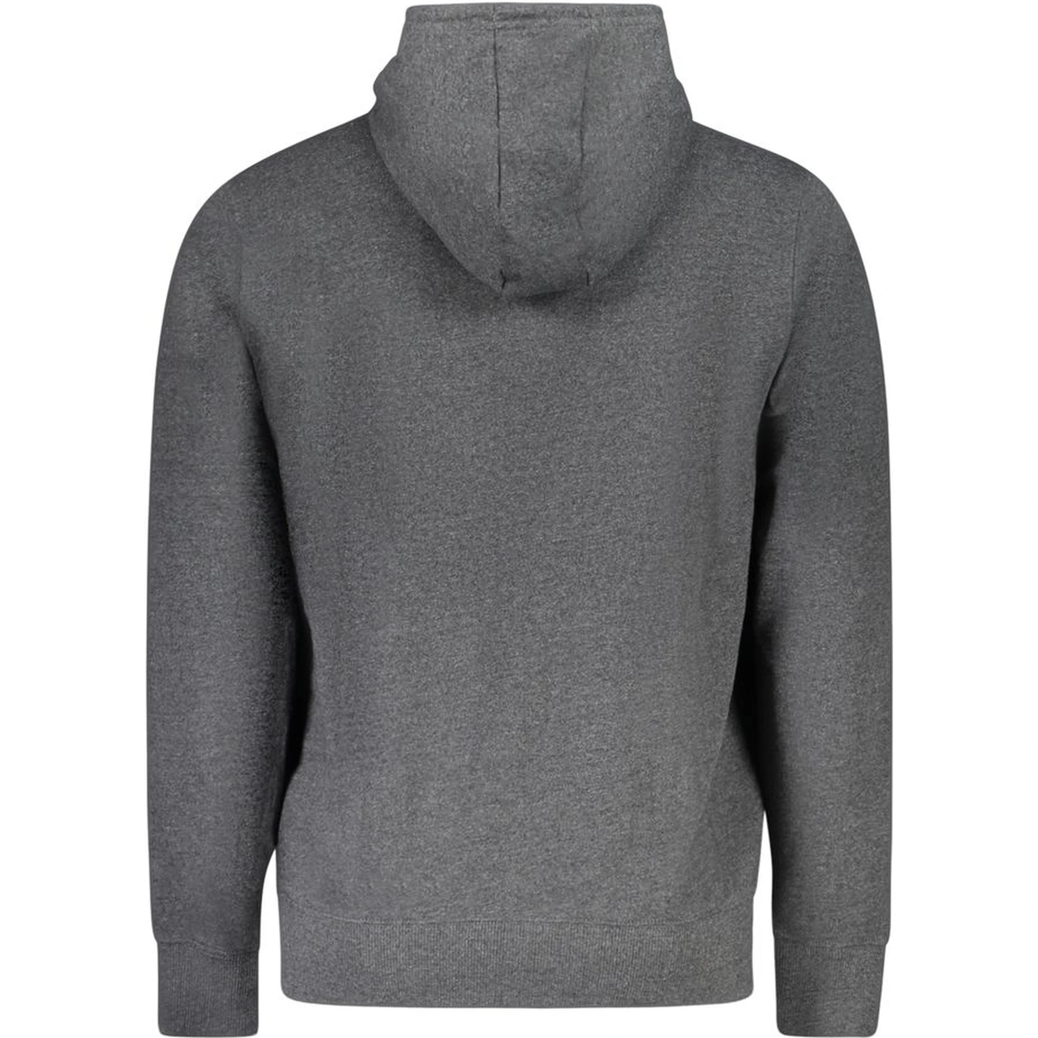 Gray Recycled Cotton Men Sweater