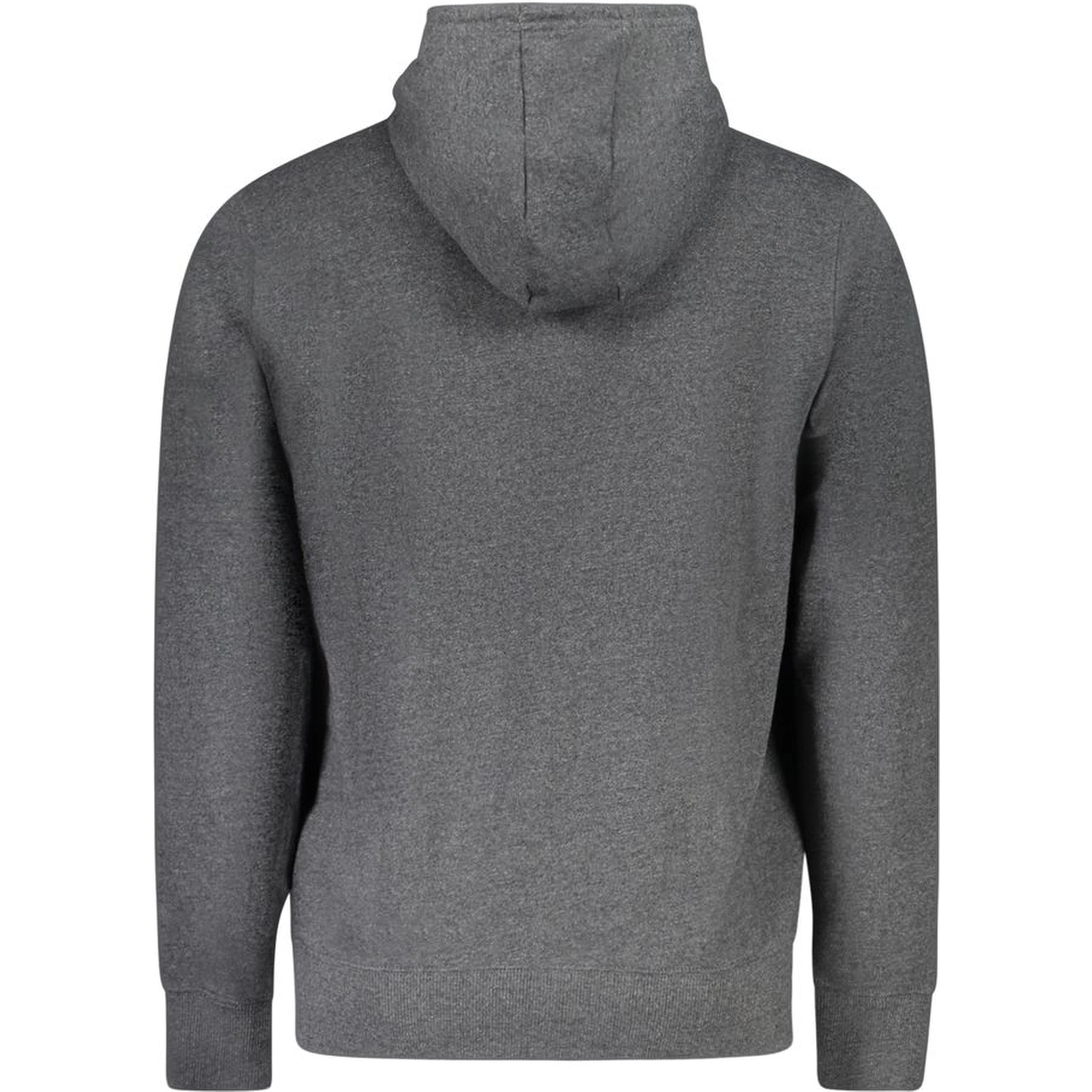 Gray Recycled Cotton Men Sweater