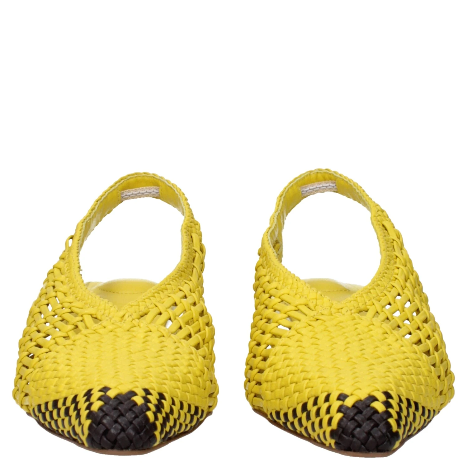 Yellow Leather Sandals