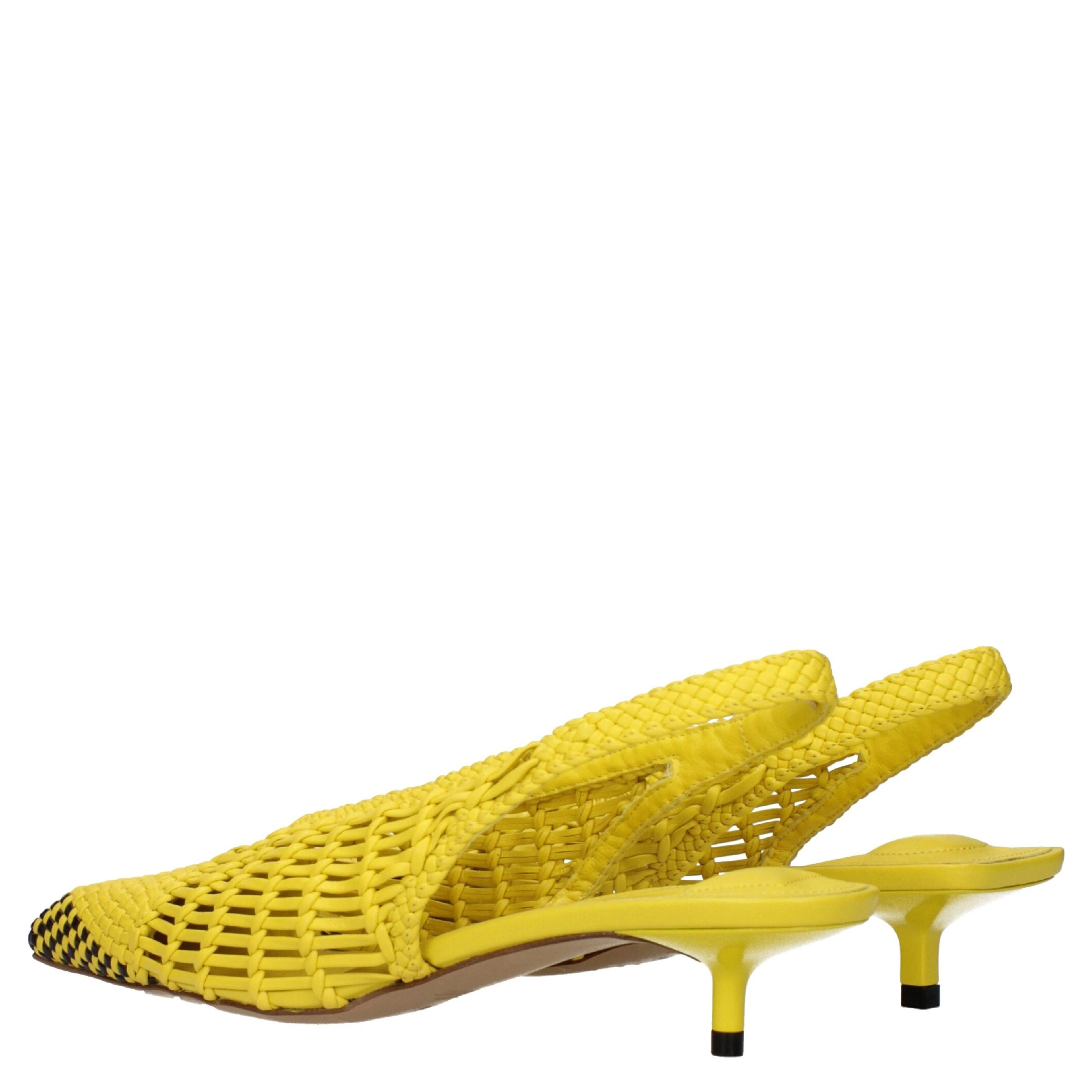 Yellow Leather Sandals