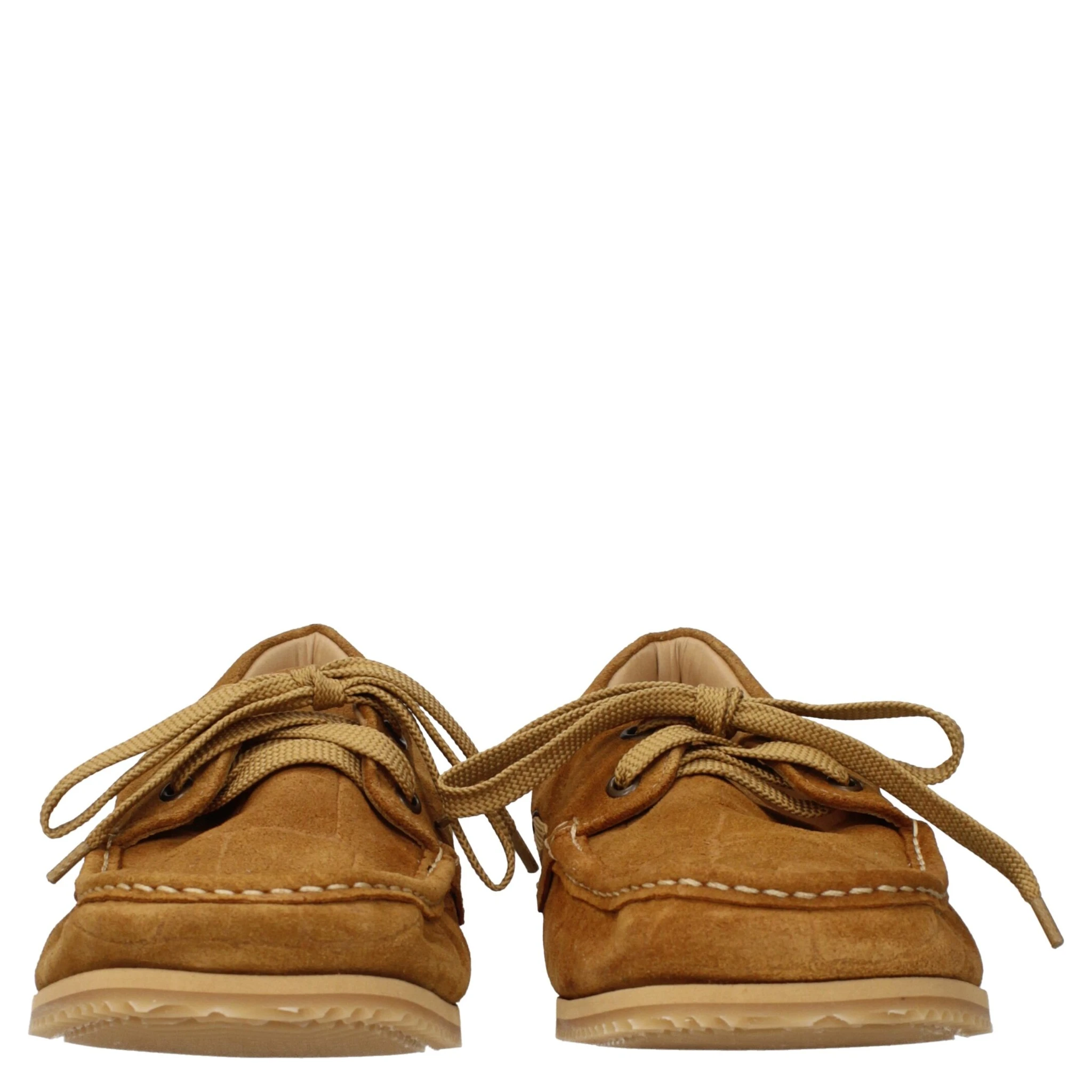 Brown Leather Slip-On Loafers