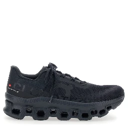 Cloudmonster Black Low Top Sneakers with Logo on the Side in Tech Fabric Man