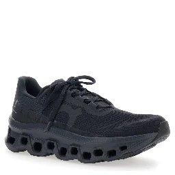 Cloudmonster Black Low Top Sneakers with Logo on the Side in Tech Fabric Man