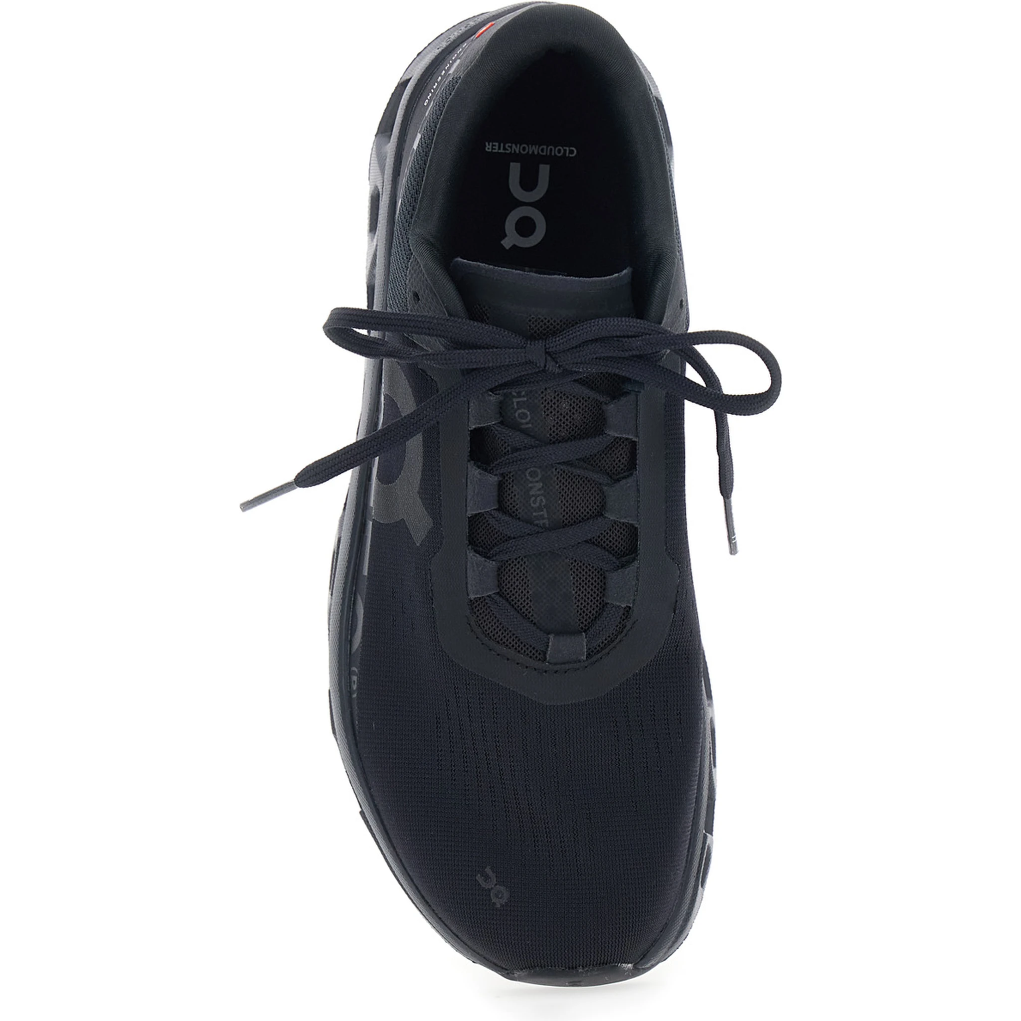 Cloudmonster Black Low Top Sneakers with Logo on the Side in Tech Fabric Man