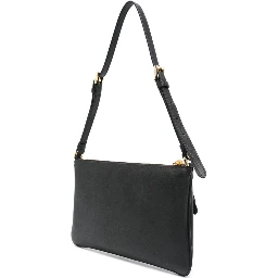 Shoulder bag with logo