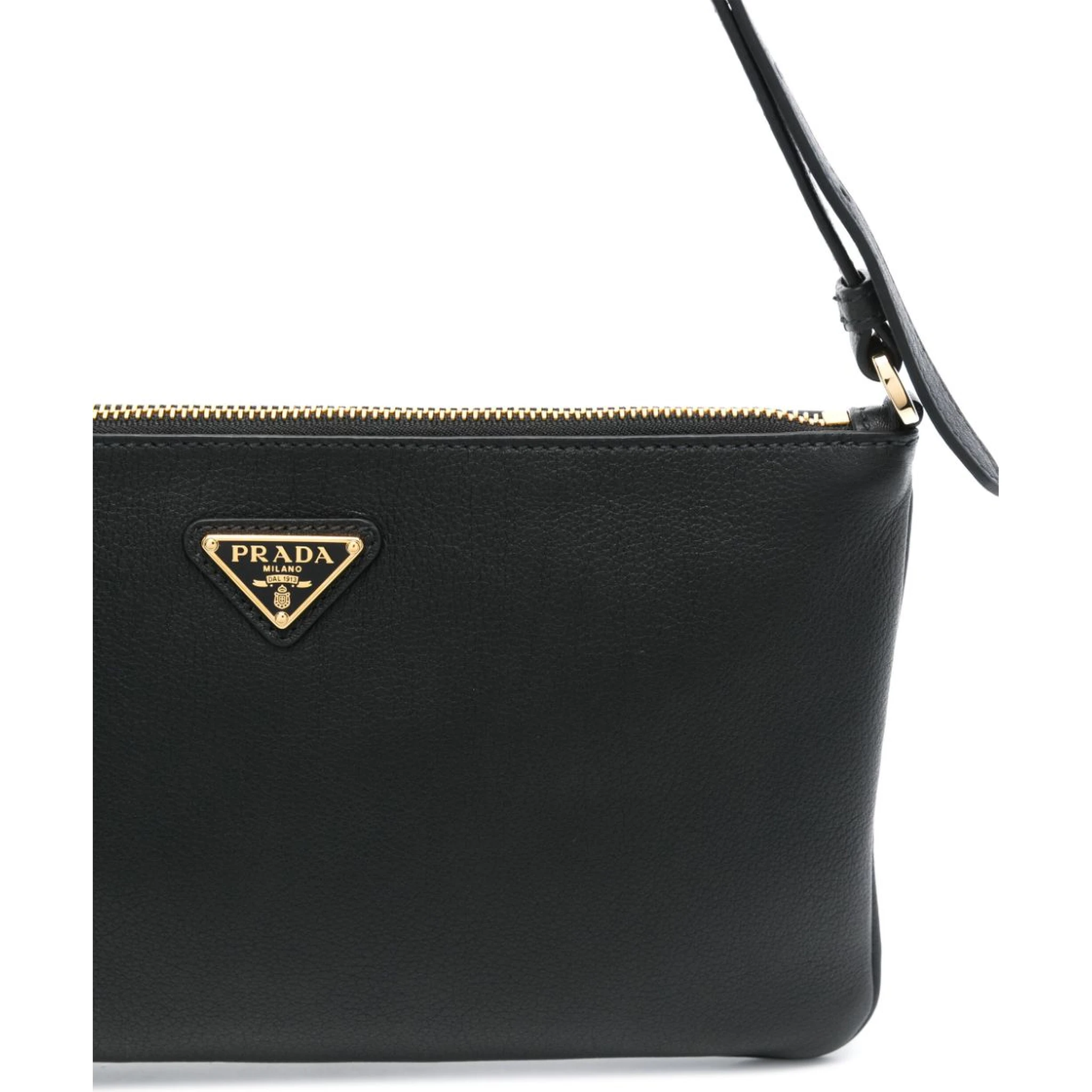 Shoulder bag with logo