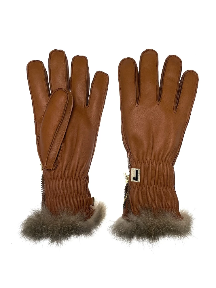 "269" leather gloves