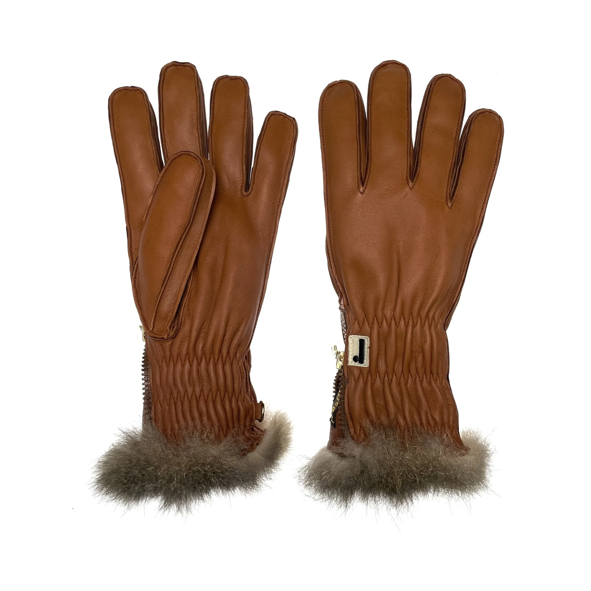 "269" leather gloves