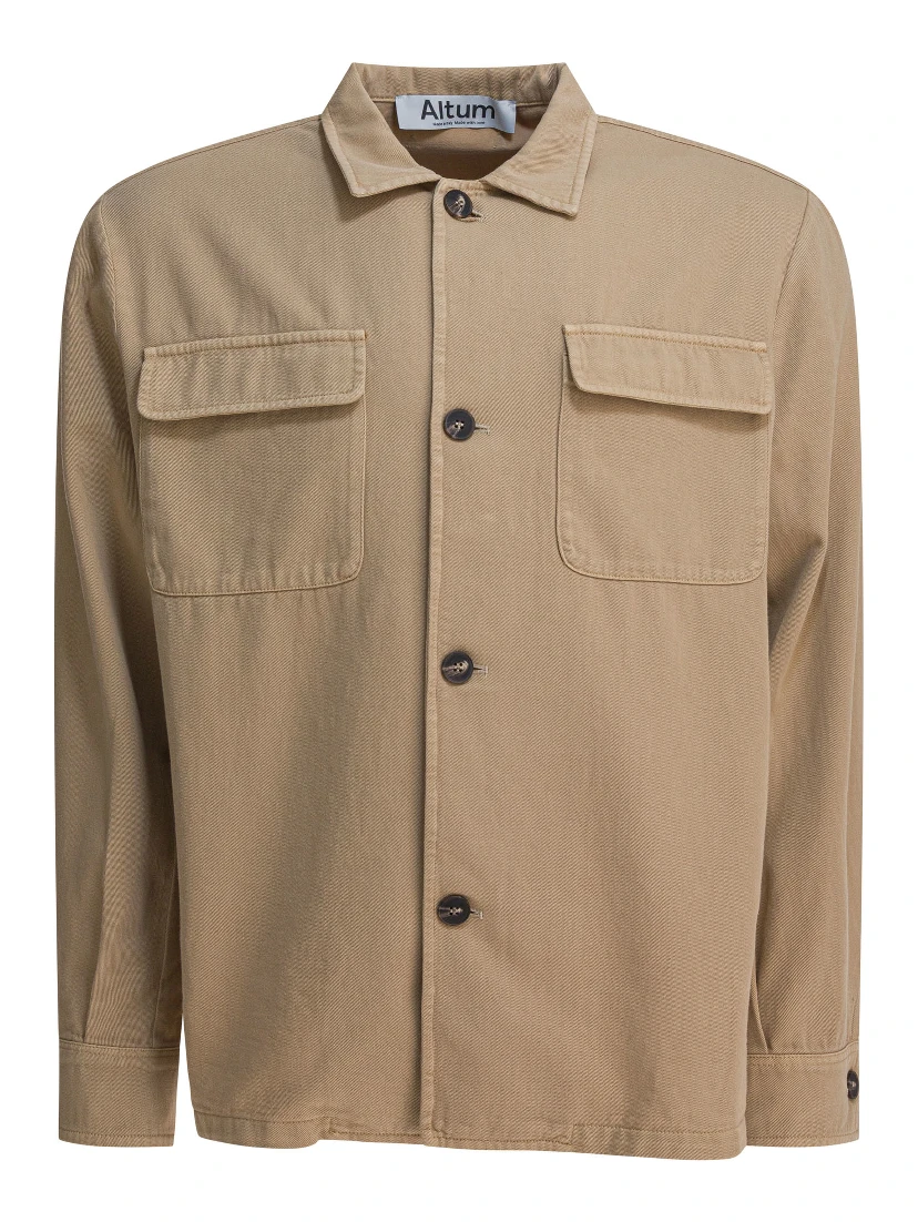 Jacket shirt with pockets