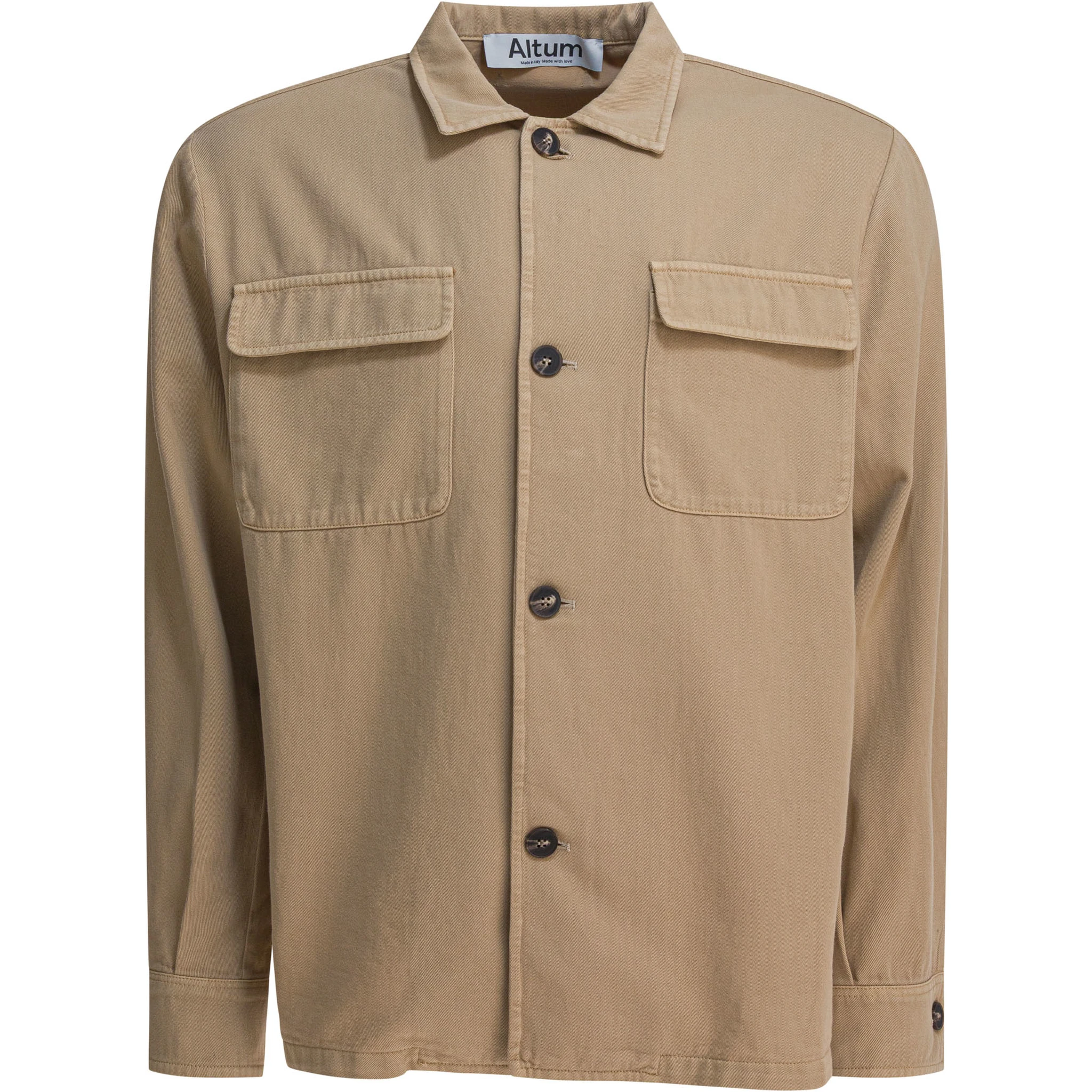 Jacket shirt with pockets
