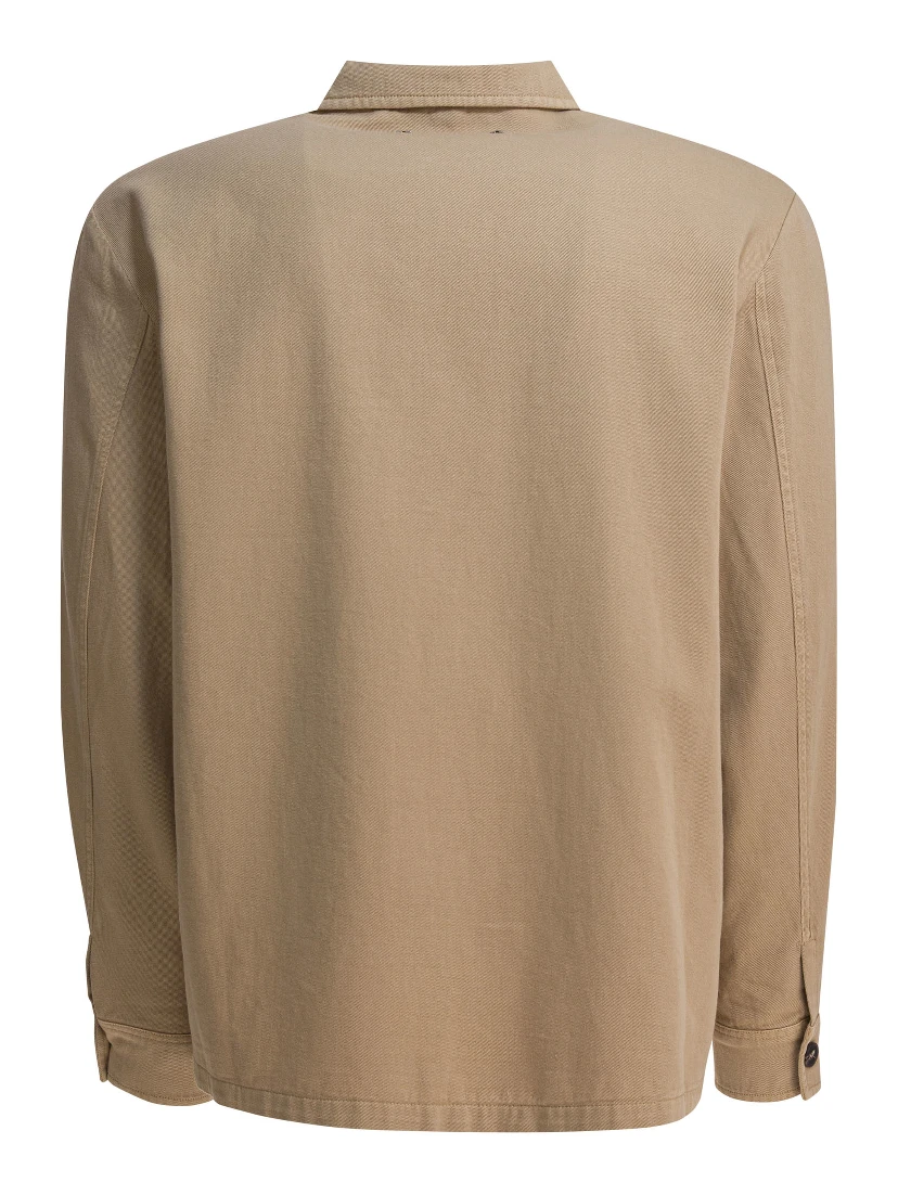 Jacket shirt with pockets