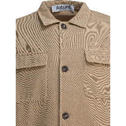 Jacket shirt with pockets