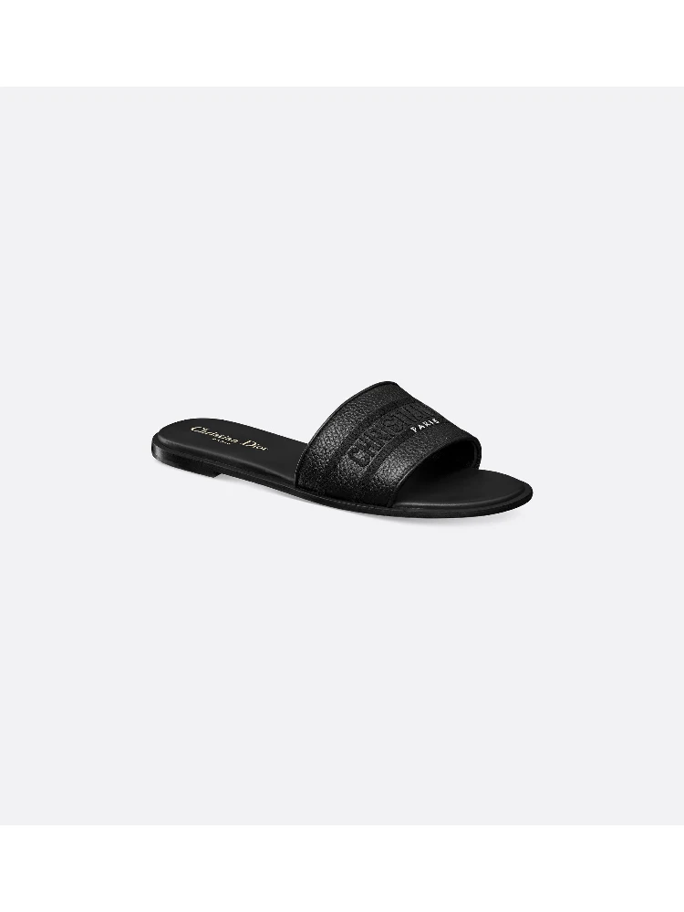 "Dway" leather slide sandals alternative