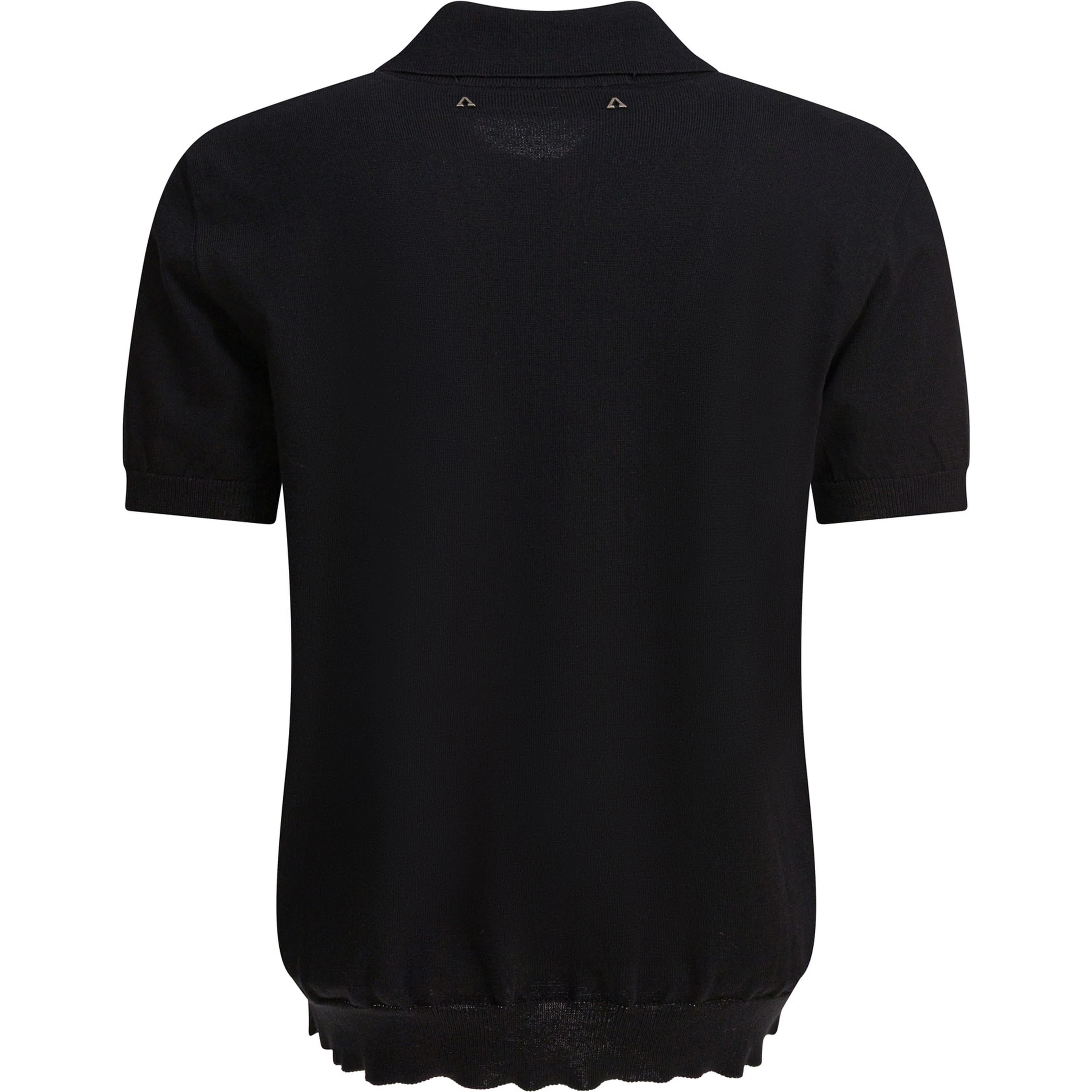 Short slevees polo shirt in cotton