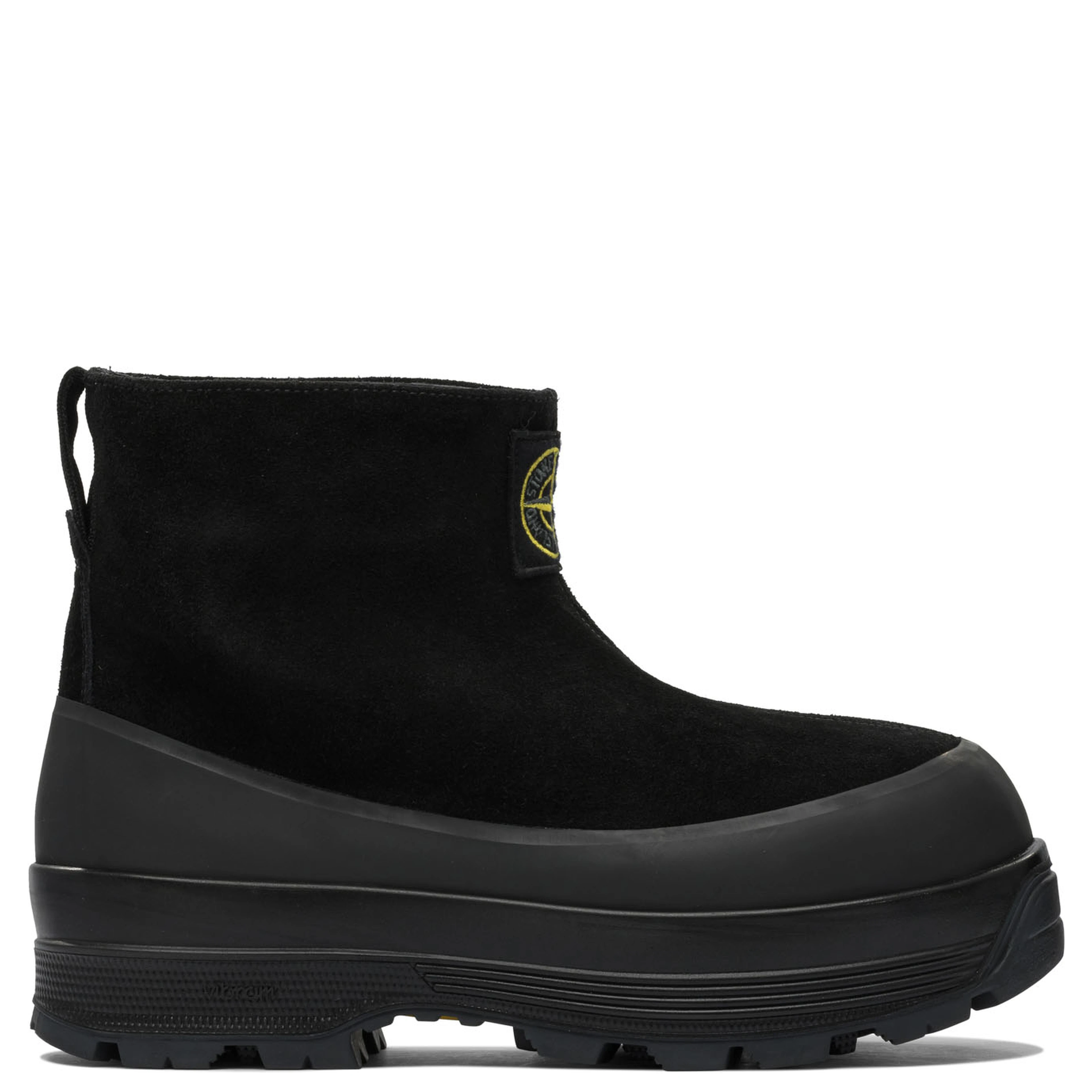 Suede leather ankle boots