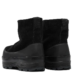 Suede leather ankle boots