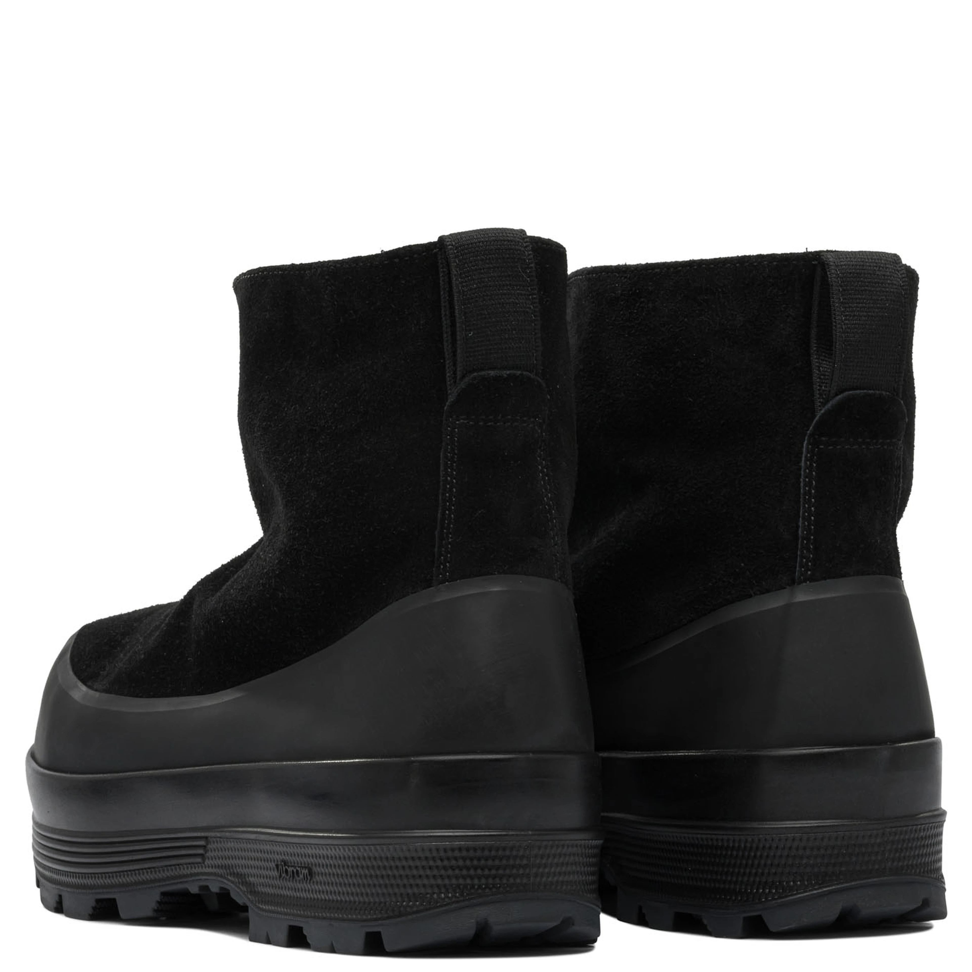Suede leather ankle boots