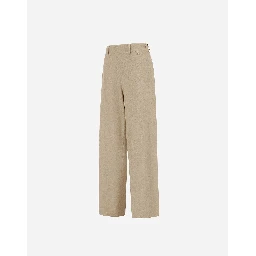 Melange flannel pants