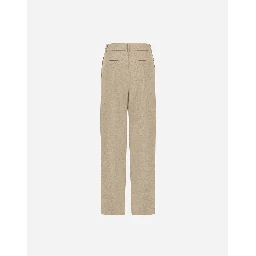 Melange flannel pants