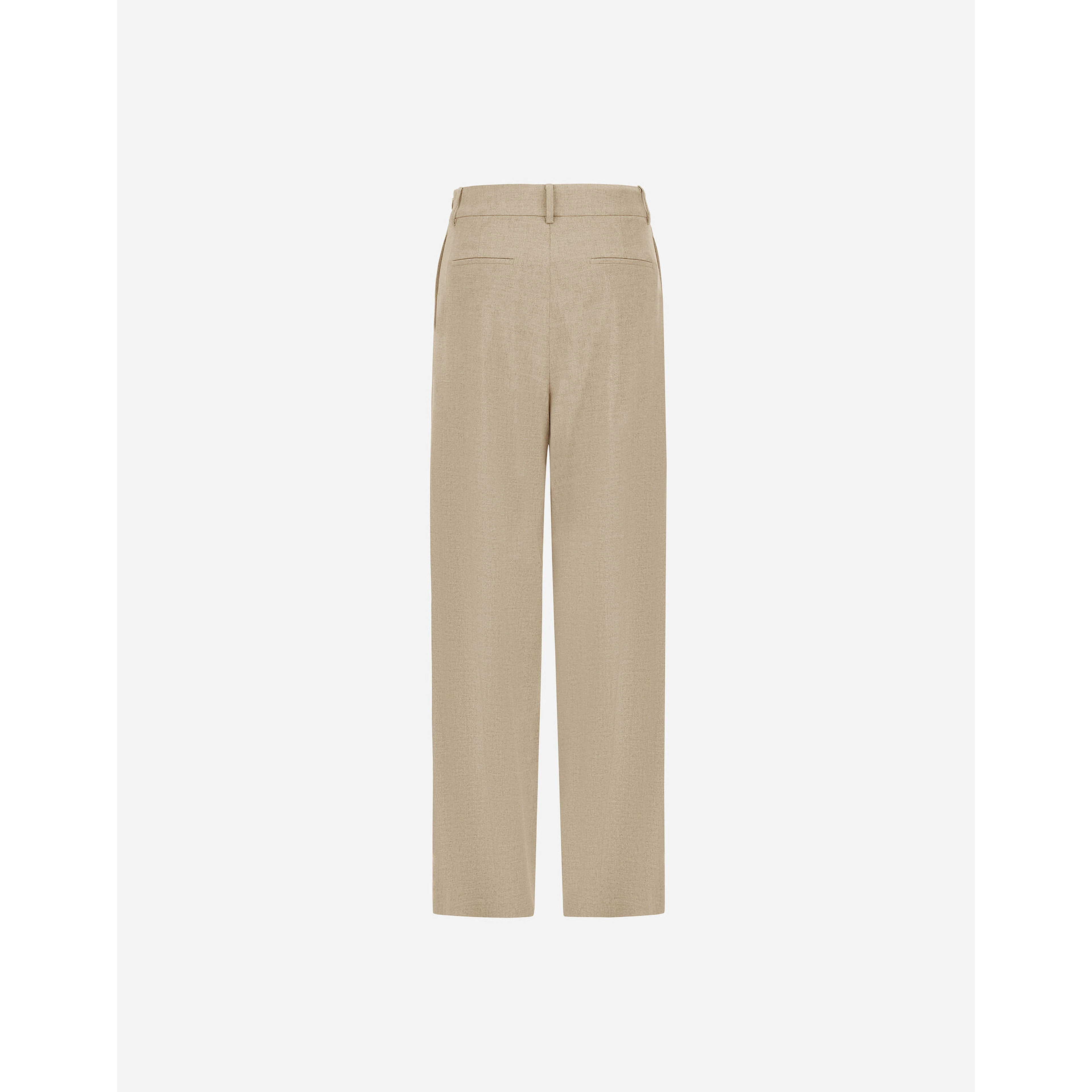 Melange flannel pants