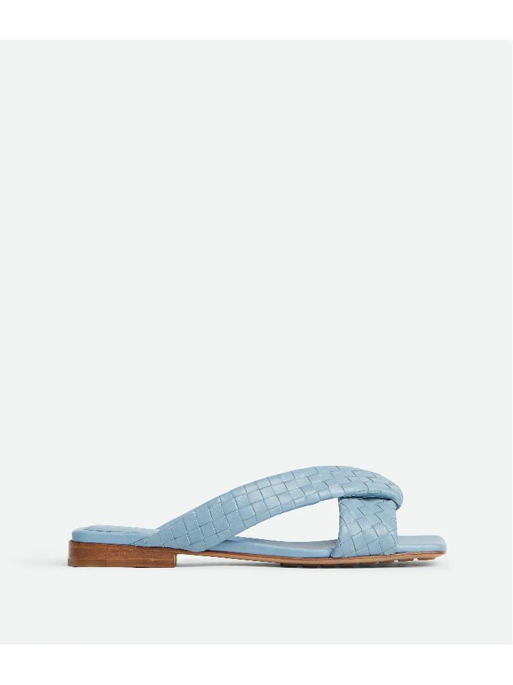 "Riva" mules flat sandals