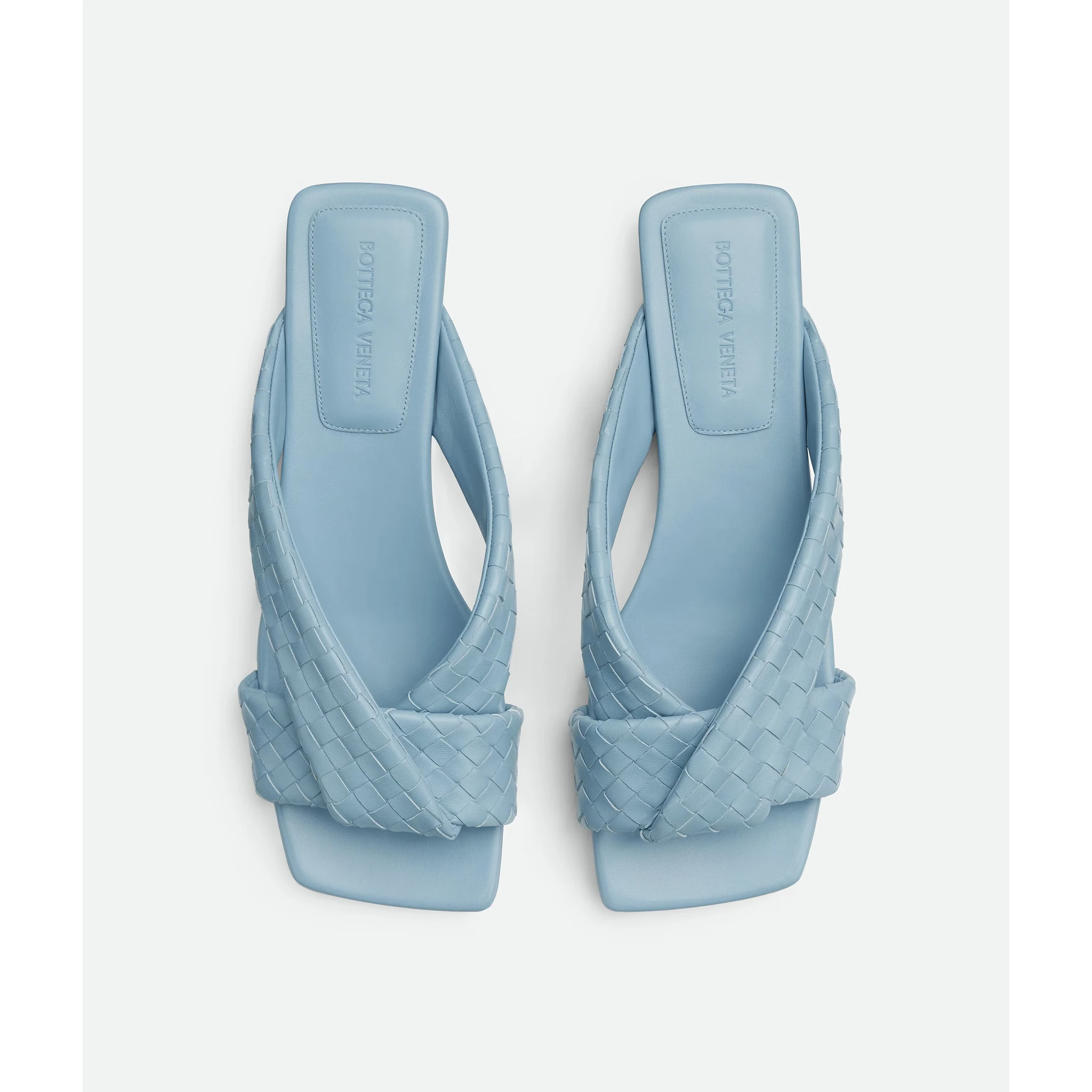 "Riva" mules flat sandals