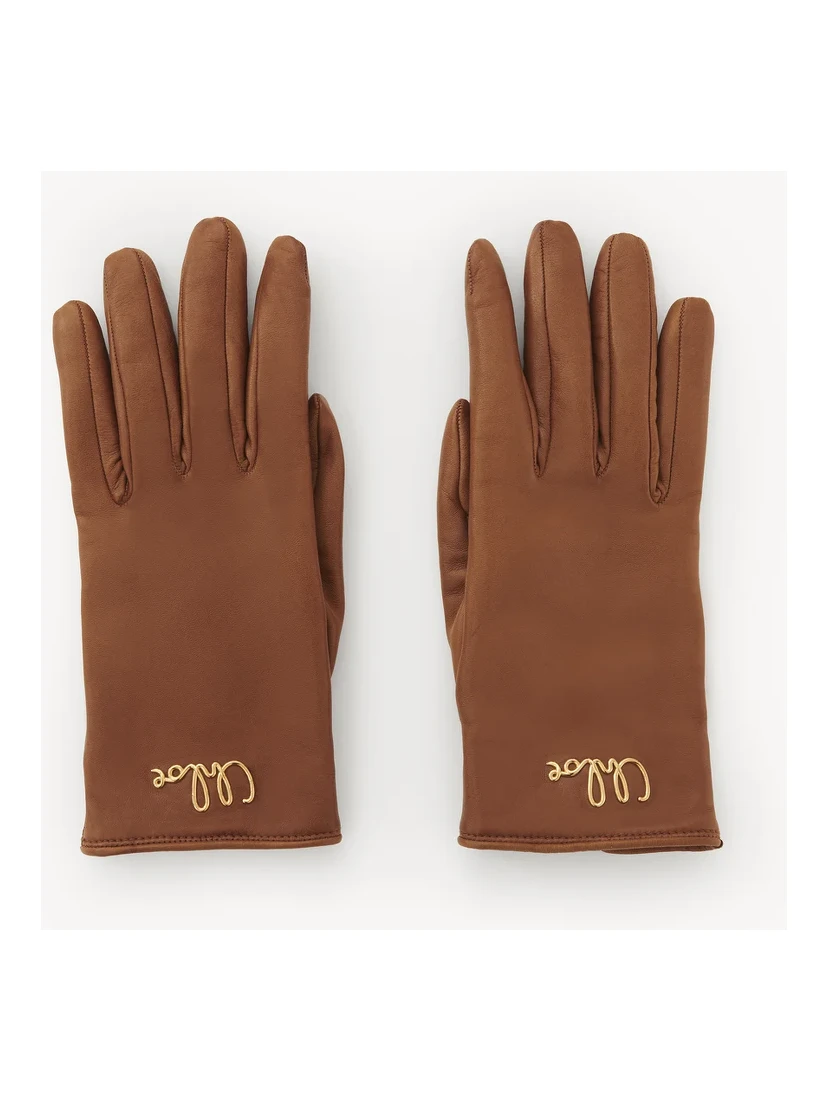 "Chloé Iconic" leather gloves