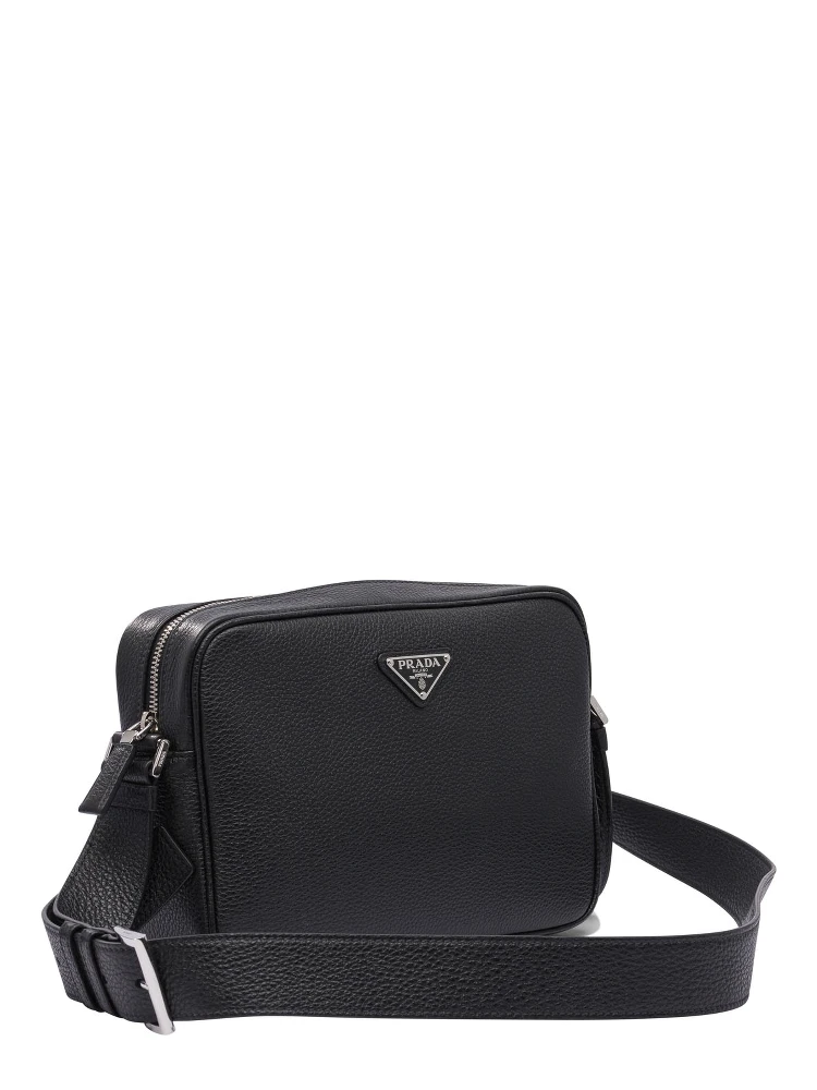 Leather crossbody bag